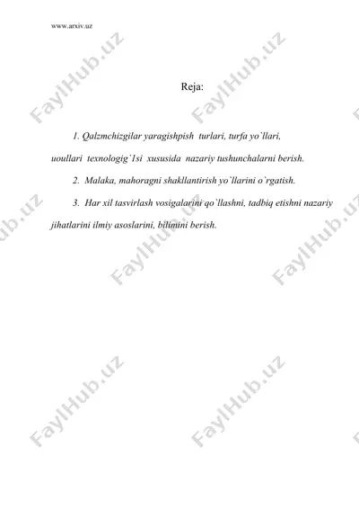 intеryеrda inson qomatining turli holatlardagi qalamchizgilari. turli tasvirlash sositalari orqali talabalarga qalamchizgilar bajarishni o`rgatish — DOC