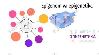 epigenom va epigenetika — PPTX