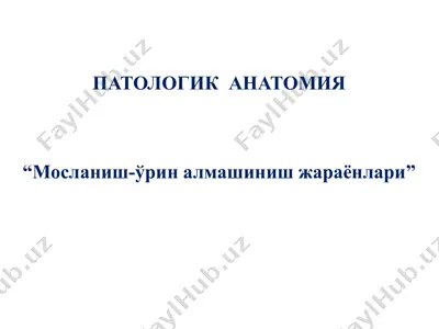 мосланиш-ўрин алмашиниш жараёнлари — PPTX
