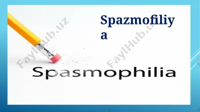 spazmofiliya — PPTX