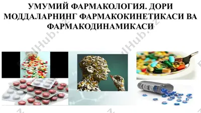 умумий фармакология. дори моддаларнинг фармакокинетикаси ва фармакодинамикаси — PPTX