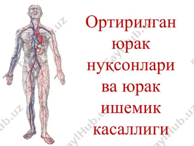 ортирилган юрак нуқсонлари ва юрак ишемик касаллиги — PPT