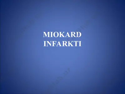 miokard infarkti — PPT