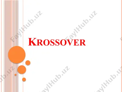 krossover — PPTX