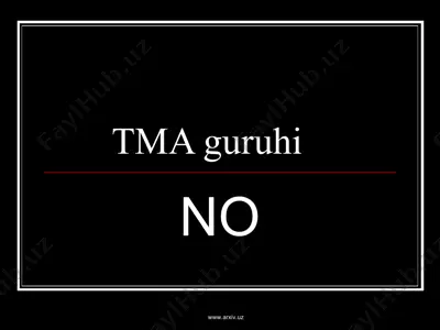 no ning funksiyasi — PPT