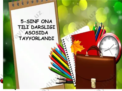ish qog’ozlari ustida ishlash. e’lon, xat 5-sinf — PPTX