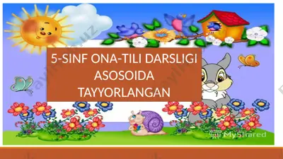 nuqta va vergulning ishlatilishi 5-sinf — PPTX