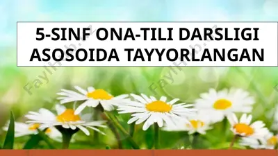 maqollar 5-sinf — PPTX