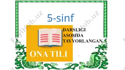 fe’l so’z turkumini takrorlash 5-sinf — PPTX