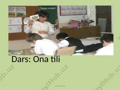 grammatika haqida umumiy ma’lumot — PPTX