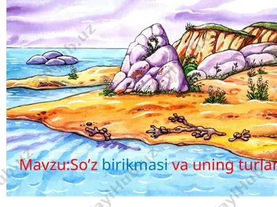 so’z birikmasi va uning turlari 2 — PPTX