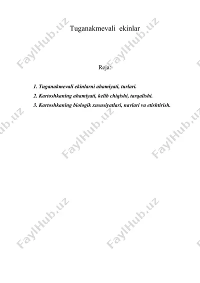 tugаnаkmеvаli ekinlаr — DOC