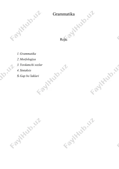 grammatika — DOC