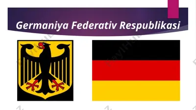 germaniya federativ respublikasi haqida prezentatsiya — PPTX