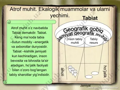 atrof muhit va ekologik muammolar — PPTX