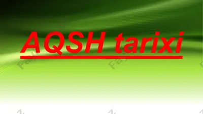 aqsh tarixi — PPTX