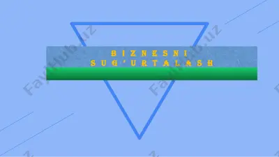 biznesni sug’urtalash — PPTX