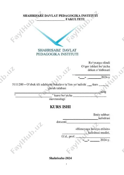sanoat jihatidan taraqqiy etgan mamlakatlarning umumiy tavsifi — DOCX