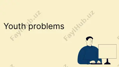 youth problems — PPTX