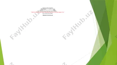 jadid ma'rifatparvarlarining oʻlka ijtimoiy-ma'naviy hayotida tutgan oʻrni — PPTX