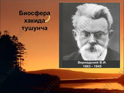 биосфера хакида тушунча — PPTX