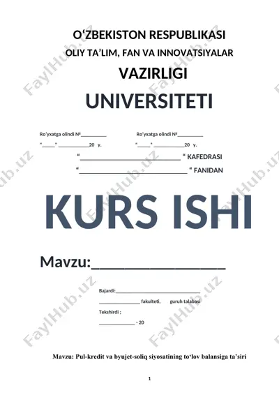 pul-kredit va byujet-soliq siyosatining tо‘lov balansiga ta’siri.docx — DOCX