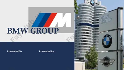 bmw kompaniyasi va uning korporativ boshqaruvi — PPTX