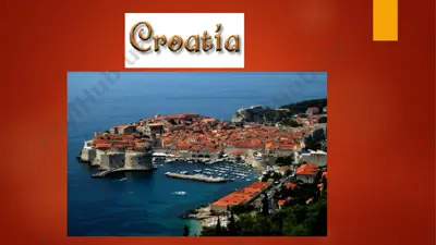 welcome to croatia presentation — PPT