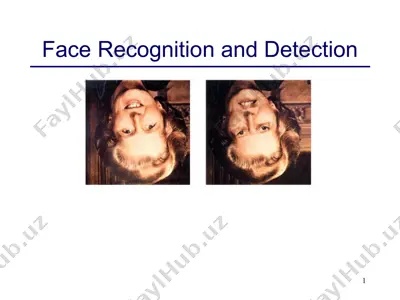 face recognition and detection — PPT
