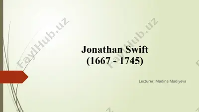 jonathan swift — PPTX