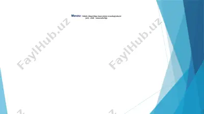 ishlab chiqarishga innovatsion texnologiyalarni joriy etish samaradorligi — PPTX