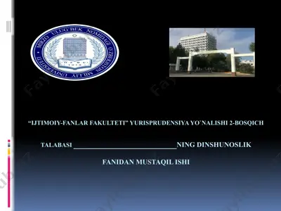 “avesto” – zardushtiylikning muqaddas kitobi sifatida — PPTX