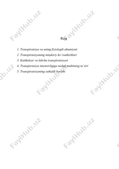 transpiratsiya — DOC