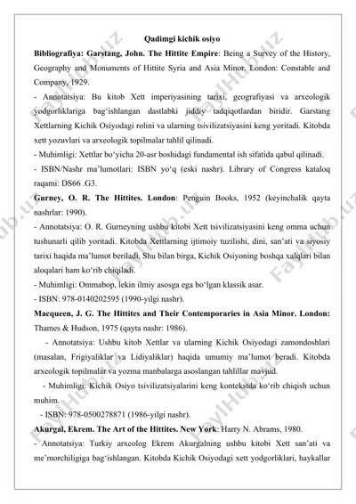 qadimgi kichik osiyo — DOCX