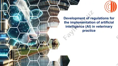 artificial intelligence in veterinary practice — PPTX