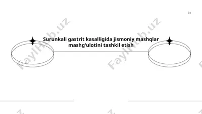 surunkali gastrit kasalligida jismoniy mashqlar mashg'ulotini tashkil etish — PPTX