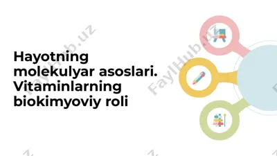 vitaminlar — PPTX