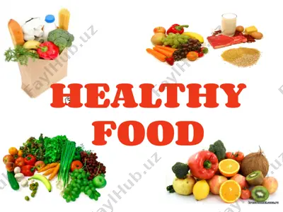 healthy food — PPTX
