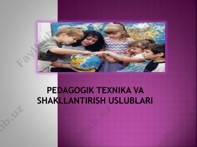 pedagogik texnika — PPT