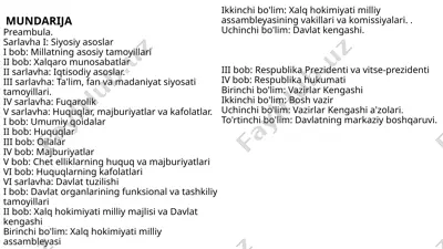 kuba konstitutsiyasi — PPTX