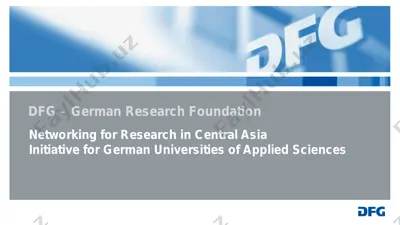 dfg – german research foundation — PDF