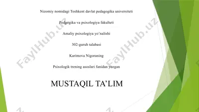 nizolarni bartaraf etish — PPTX