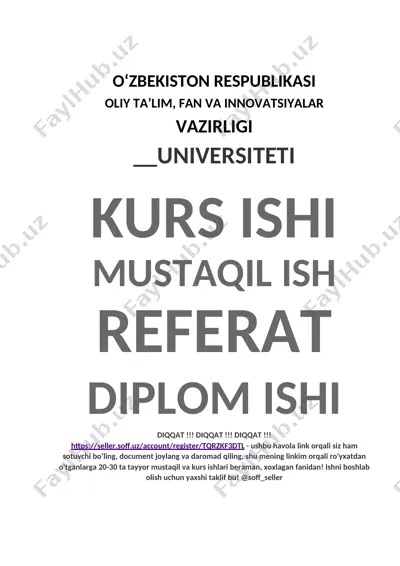 achchiq shuvoq o'simligi — DOCX