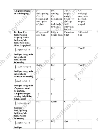 yangi o'quv yili matematik darsligi — DOCX