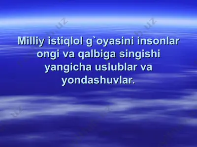 tarbiya va murabbiylik — PPT