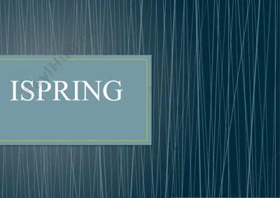 ispring suite 8 — PPT