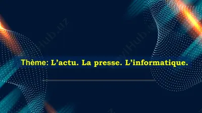 la presse — PPTX