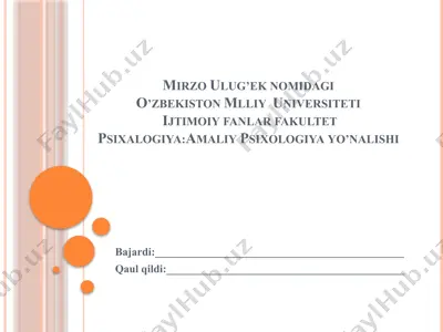 sotsial psixologik treningni asosiy tiplari va ko’rinishlari — PPTX