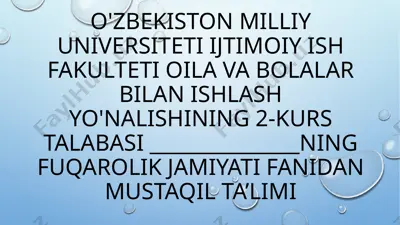 markaziy osiyoda tinchlik va barqarorlikni saqlashda o‘zbekistonning o‘rni — PPTX