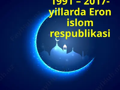 eron islom respublikasi 1991-2017 yillar — PPTX